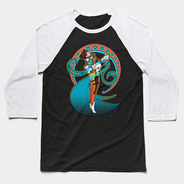 Tracer Nouveau Baseball T-Shirt by perdita00